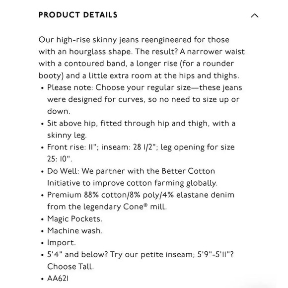 {Madewell} Women's Curvy High-Rise Skinny Size 25 - Picture 17 of 17